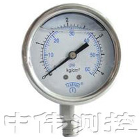 不(bu)鏽鋼耐震壓力錶
