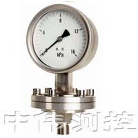 不鏽鋼膜片壓力錶