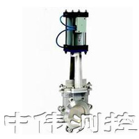 氣動單(dan)裌式刀型(xing)閘閥