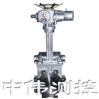 電動高溫刀型閘(zha)閥